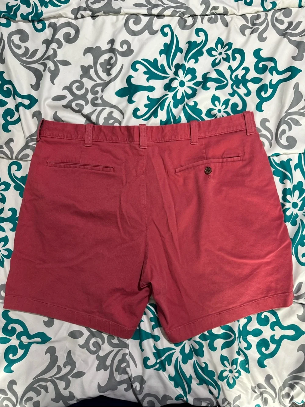 J. Crew Cotton Chino Shorts in Red